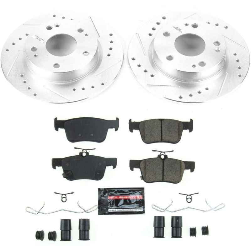 Power Stop 2019 Honda Insight Rear Z23 Evolution Sport Brake Kit Brake Kits - Performance D&S PowerStop