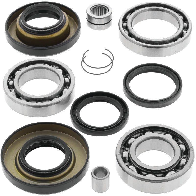 QuadBoss 00-06 Honda TRX350FM/FE FourTrax Rancher 4x4/ES Rear Differential Bearing & Seal Kit Bearings QuadBoss
