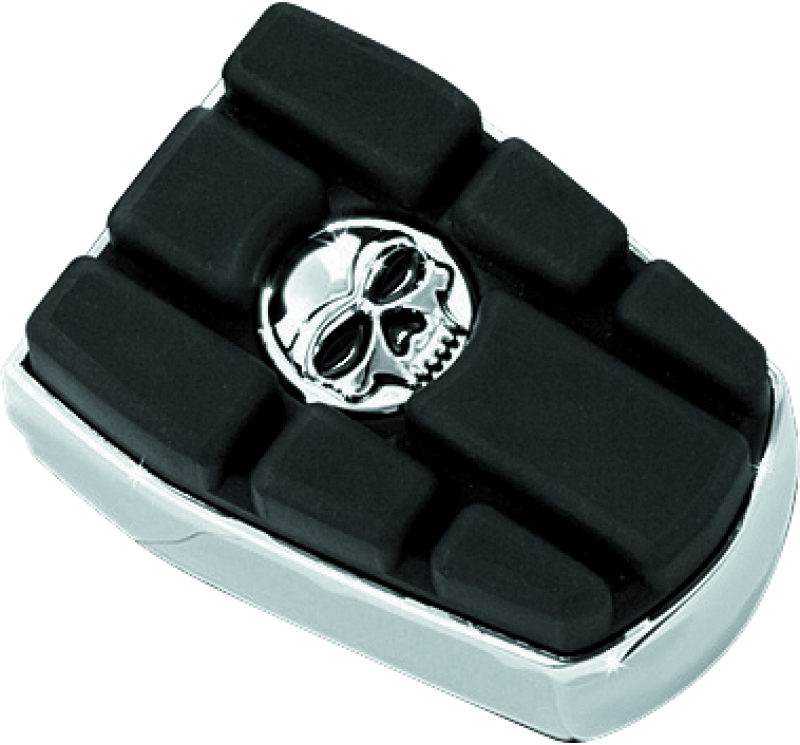 Kuryakyn Zombie Brake Pedal Pad For FX Models Chrome Pedals Kuryakyn