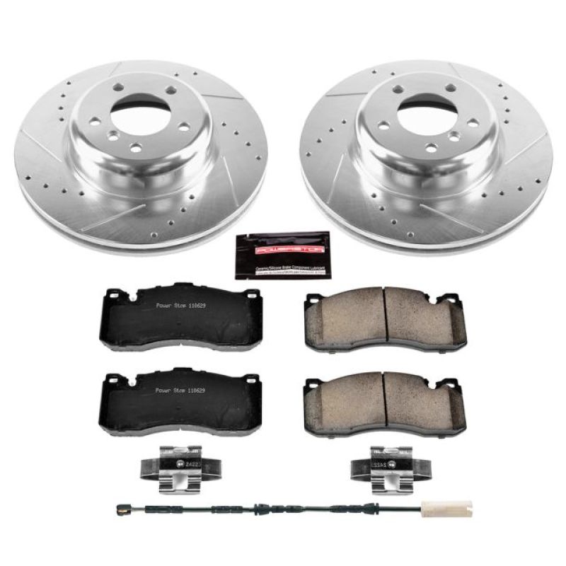 Power Stop 11-13 BMW 135i Front Z23 Evolution Sport Brake Kit Brake Kits - Performance D&S PowerStop