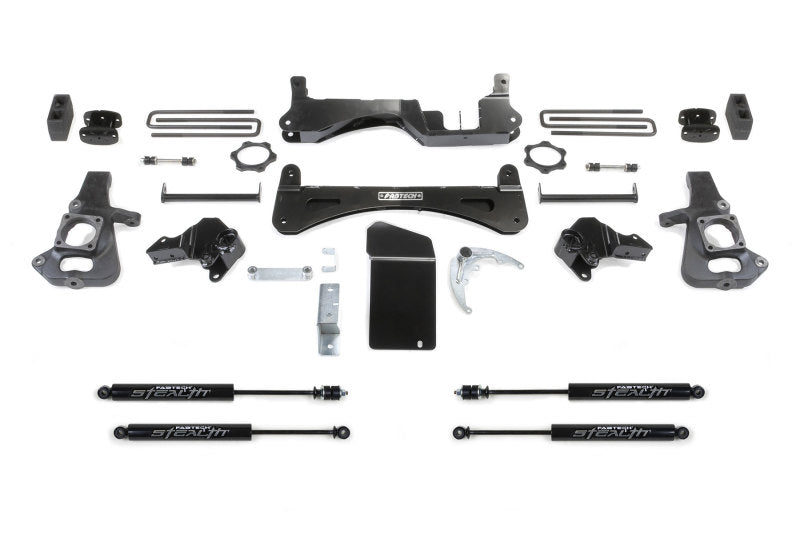 Fabtech 01-10 GM C/K2500HD 6in Rts Sys w/Stealth Lift Kits Fabtech