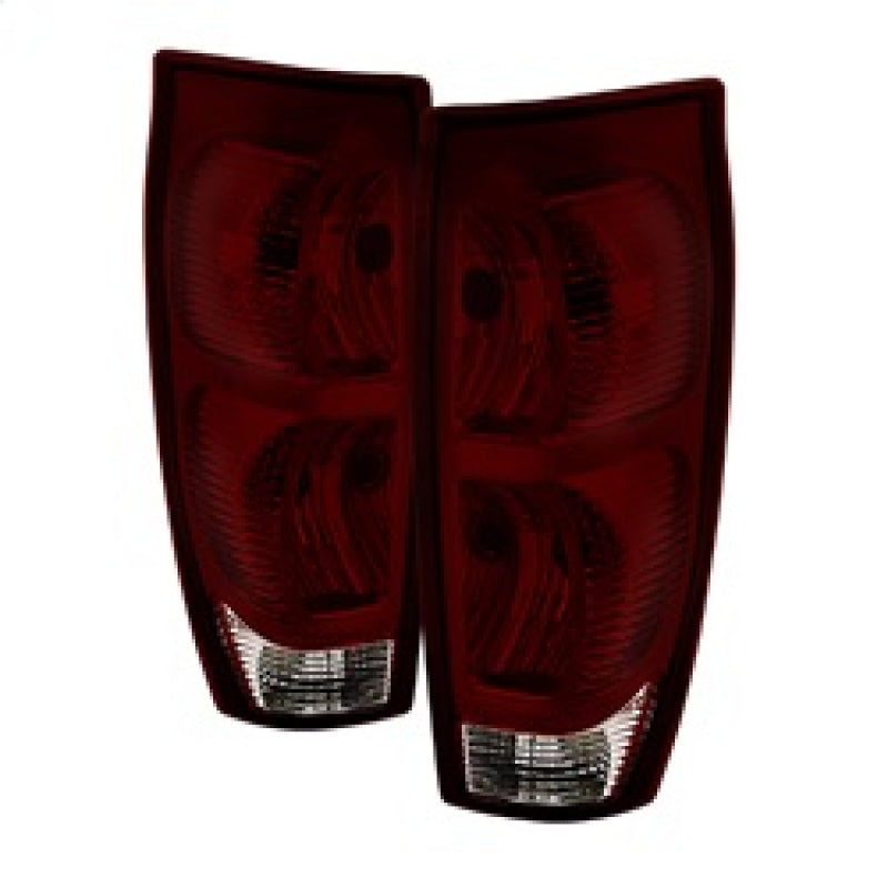 xTune Chevy Avalanche 02-06 OE Style Tail Lights Red Smoked ALT-JH-CAVA02-OE-RSM Tail Lights SPYDER
