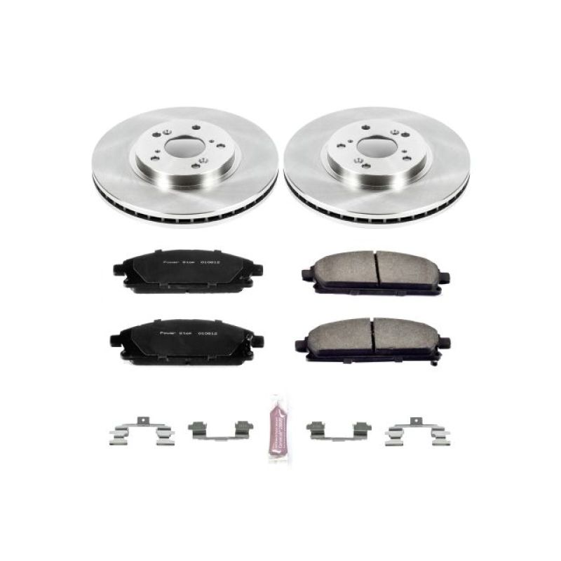 Power Stop 03-06 Acura MDX Front Autospecialty Brake Kit Brake Kits - OE PowerStop