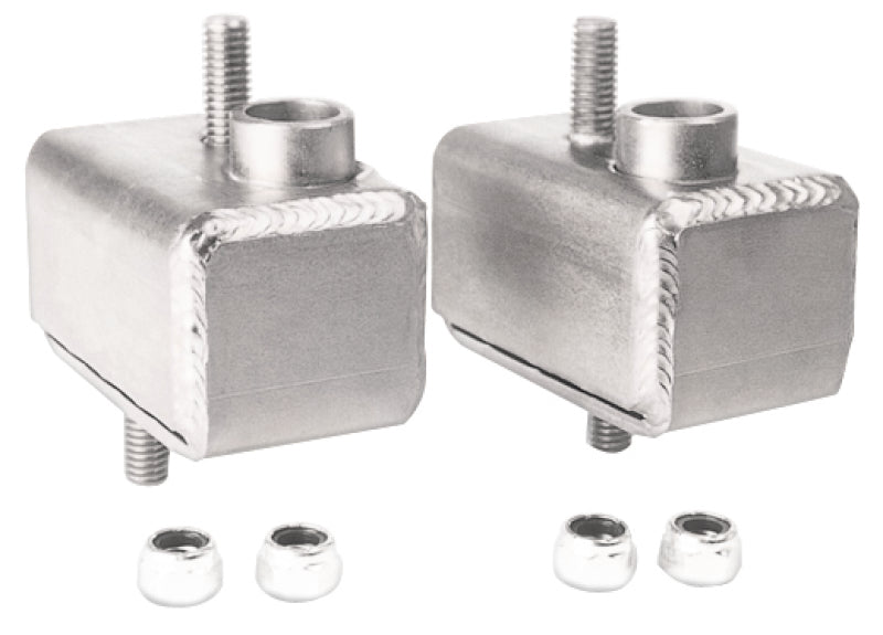 Moroso 79-83 Ford 5.0L Mustang Motor Mounts - 3/16in - Grade 8 Studs - Steel - 2 Pack Engine Mounts Moroso