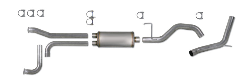 Diamond Eye KIT 3-1/2in Catback Single GAS AL NISSAN TITAN 5.6L 07-10 Catback Diamond Eye Performance