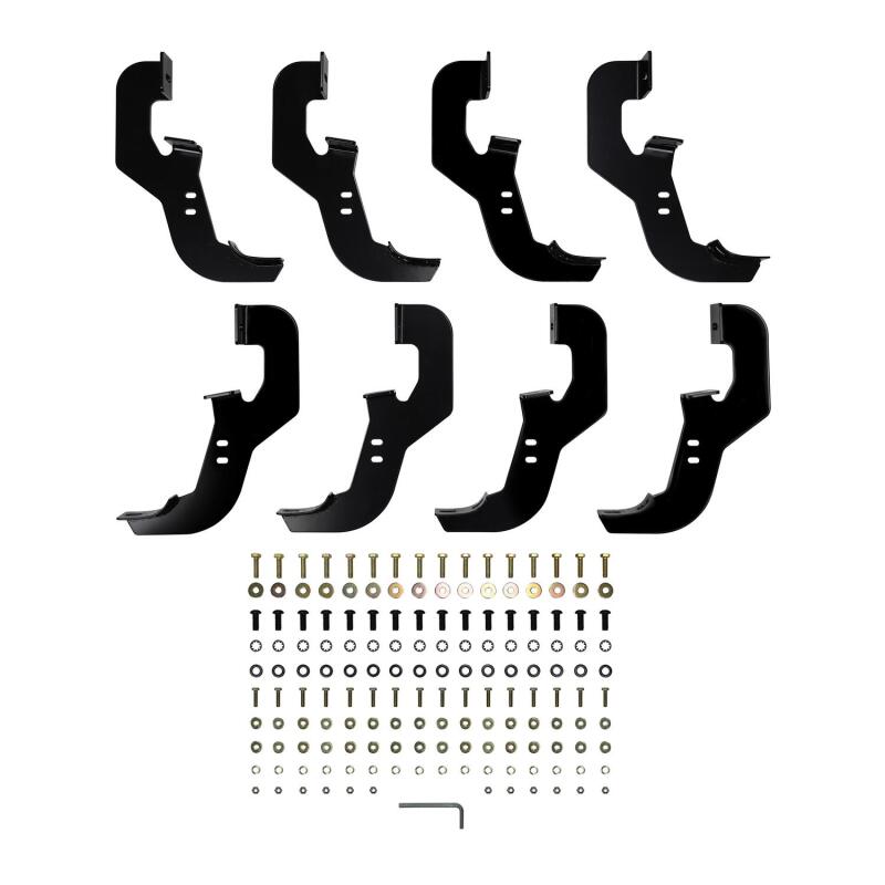 Westin 2019 Chevrolet Silverado/Sierra 1500 CC (5.5ft) PRO TRAXX 5 WTW Oval Nerf Step Bars - Black Nerf Bars Westin