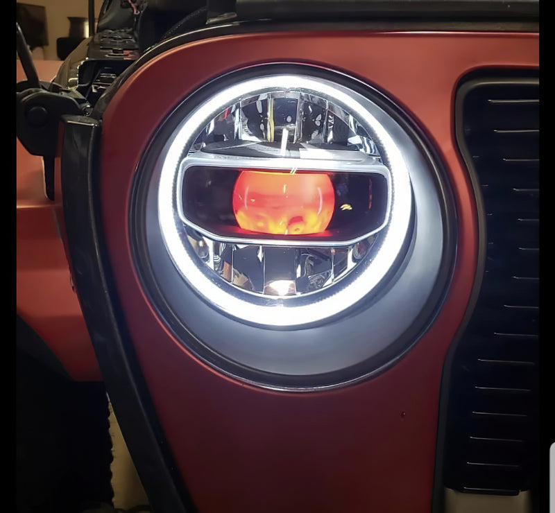 Oracle Jeep Wrangler JL/Gladiator JT Projector Illumination Kit - w/o Controller Headlights ORACLE Lighting