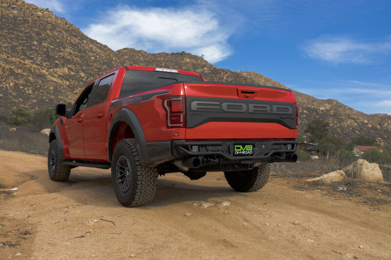 DV8 Offroad 2017-2020 Ford F-150 Raptor Tube Rear Bumper Bumpers - Steel DV8 Offroad
