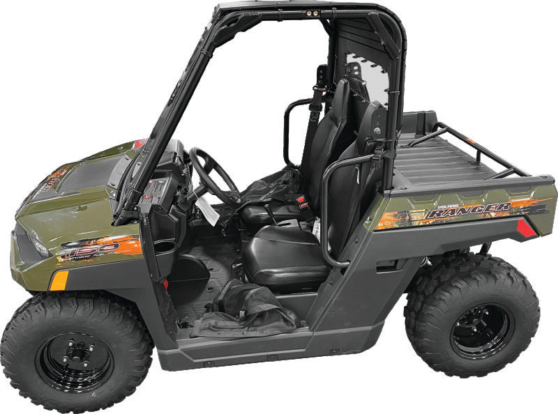 QuadBoss 18-22 Polaris Ranger 150 EFI Roof Windshield & Rear Panel Kit Roofs QuadBoss