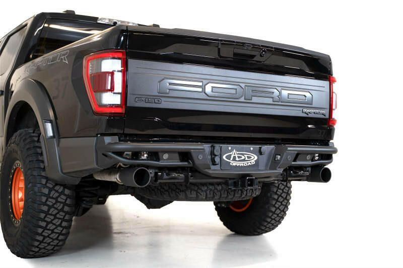 Addictive Desert Designs 21-22 Ford Raptor PRO Bolt-On Rear Bumper Bumpers - Steel Addictive Desert Designs