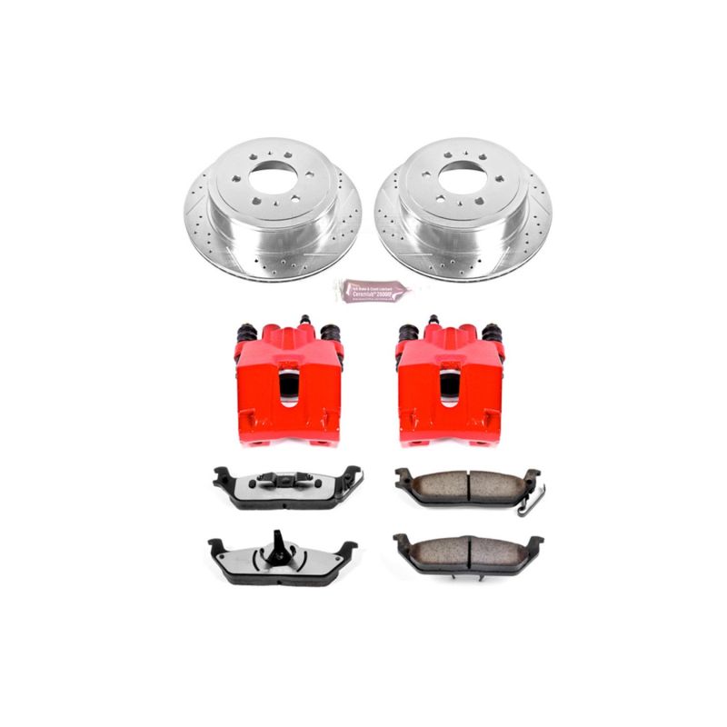 Power Stop 04-11 Ford F-150 Rear Z36 Truck & Tow Brake Kit w/Calipers Brake Kits - Performance D&S PowerStop