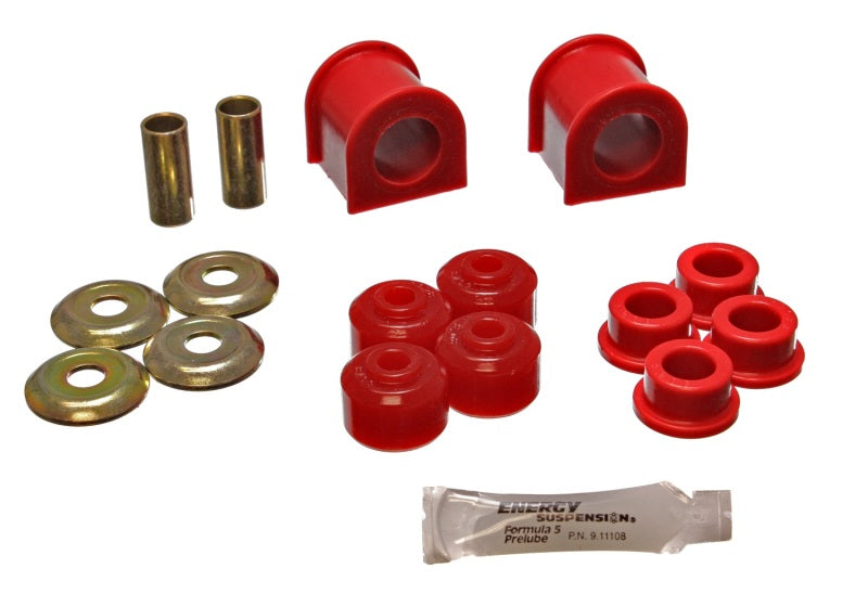 Energy Suspension 93-98 Jeep Grand Cherokee Complete Red Frt Sway Bar Bushing Set w/End Link Bushing Bushing Kits Energy Suspension