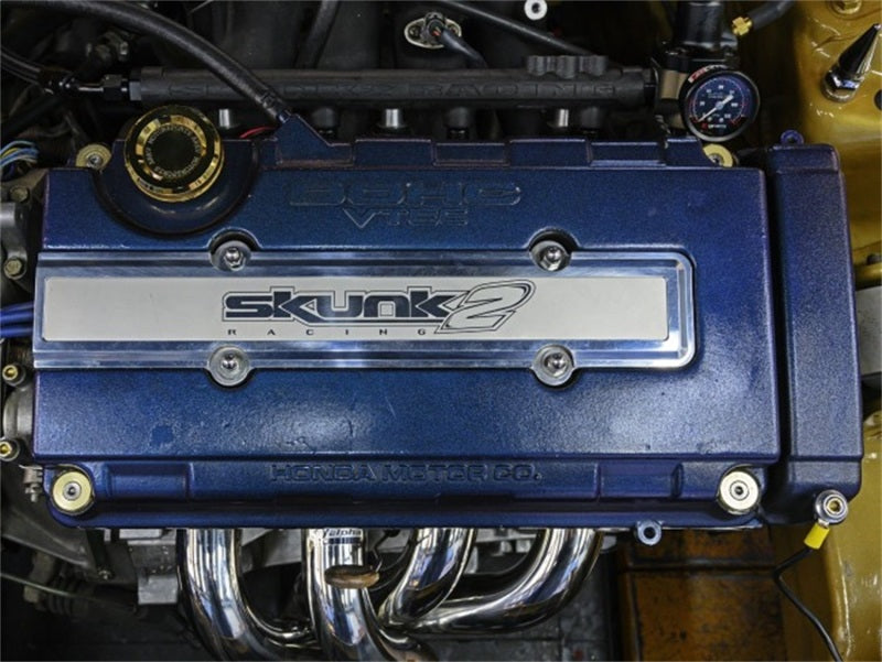 Skunk2 Honda/Acura B Series VTEC Polished Billet Wire Cover Valve Covers Skunk2 Racing