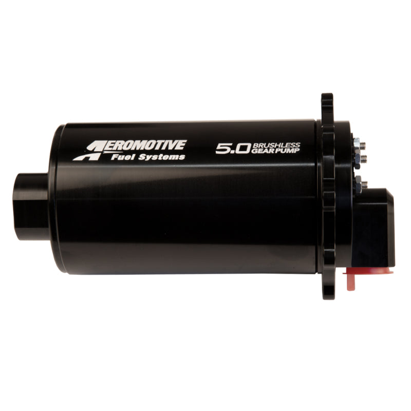 Aeromotive Brushless Spur Gear Fuel Pump w/TVS Controller - Universal - In-Tank - 90 Deg - 5gp Fuel Pumps Aeromotive