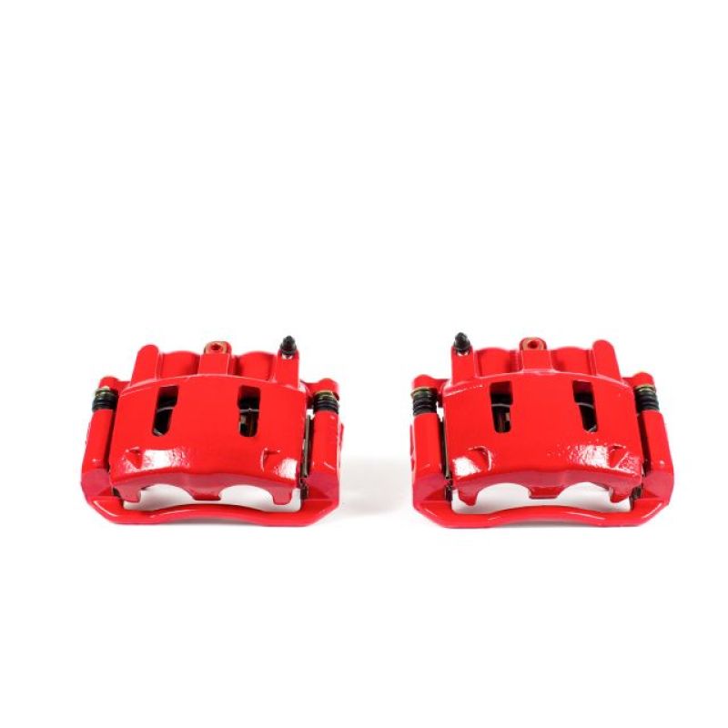 Power Stop 95-01 Ford Explorer Front Red Calipers w/Brackets - Pair Brake Calipers - Perf PowerStop