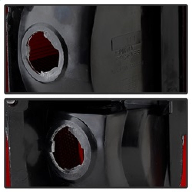 xTune Ford Bronco F150 F250 F350 F450 92-96 OE Style Tail Lights Red Smoked ALT-JH-FB92-OE-RSM Tail Lights SPYDER