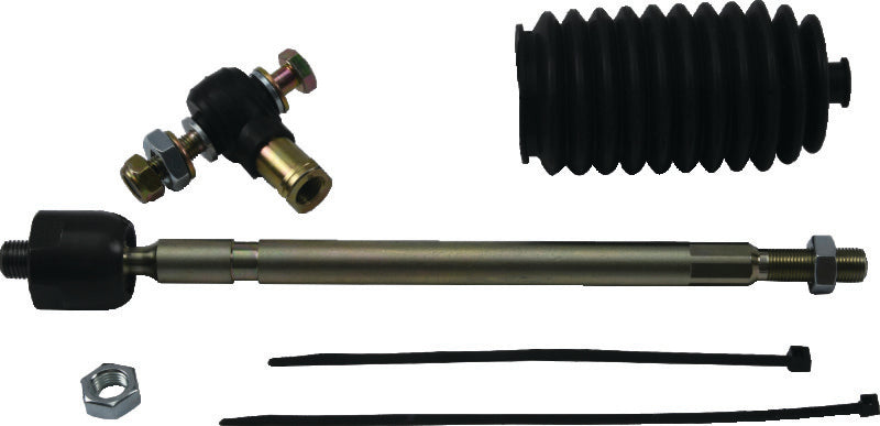 QuadBoss 18-20 Polaris Ranger 1000 EPS Steering Rack Tie Rod Assembly Kit - Left Inner & Outer Tie Rods QuadBoss