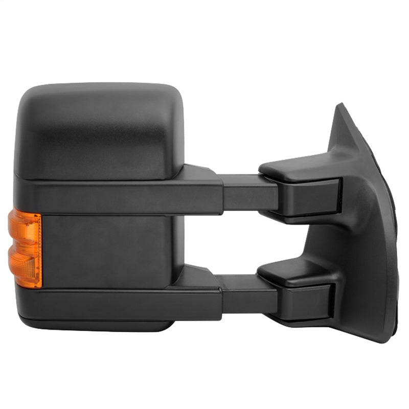 xTune Ford Superduty 99-14 Manual Extendable Manual Adjust Mirror Amber- Right MIR-FDSD08S-MA-AM-R Side Mirrors SPYDER