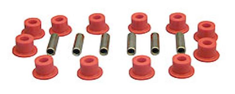 Prothane 68-71 International Scout 800 Spring & Shackle Bushings - Red Bushing Kits Prothane