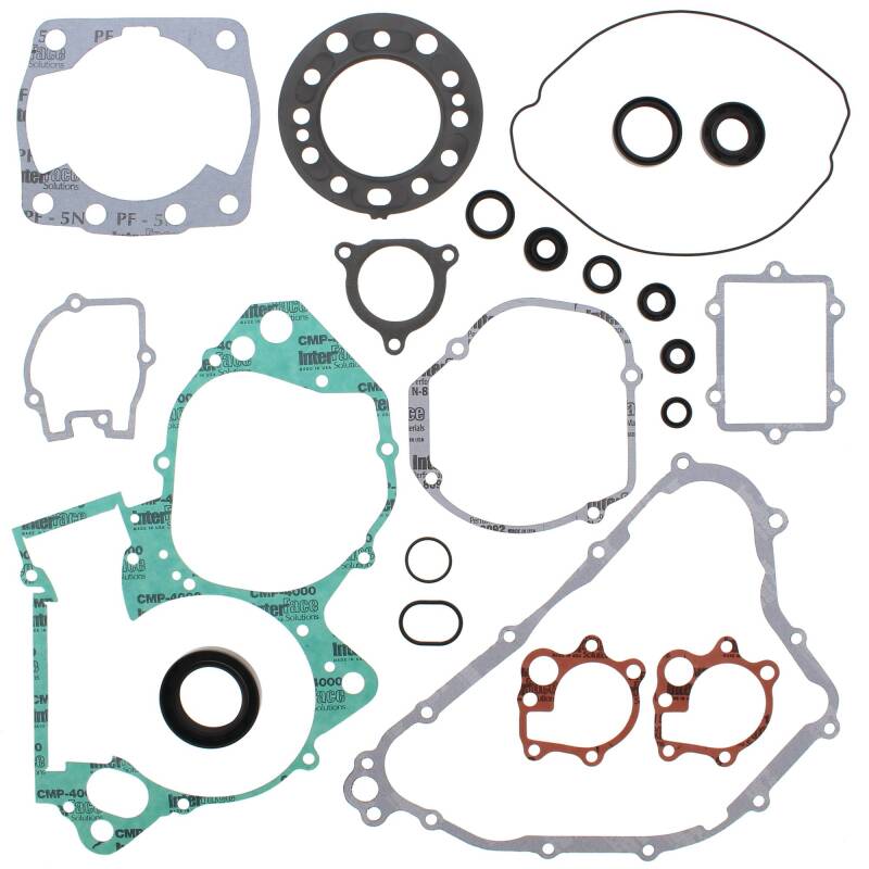 Vertex Gaskets 02-04 Honda CR250R Complete Gasket Kit w/ Oil Seals Engine Hardware Vertex Pistons