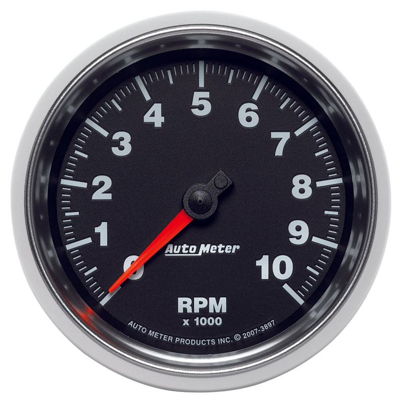 Autometer GS 3-3/8in 10000 RPM In-Dash Tachometer Gauge Gauges AutoMeter