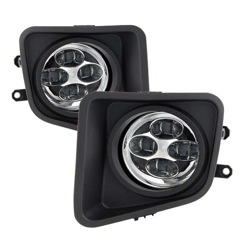 Spyder Toyota Tundra 2014-2016 Daytime DRL LED Running Fog Lights w/Switch Clear FL-DRL-TTU14-C Fog Lights SPYDER