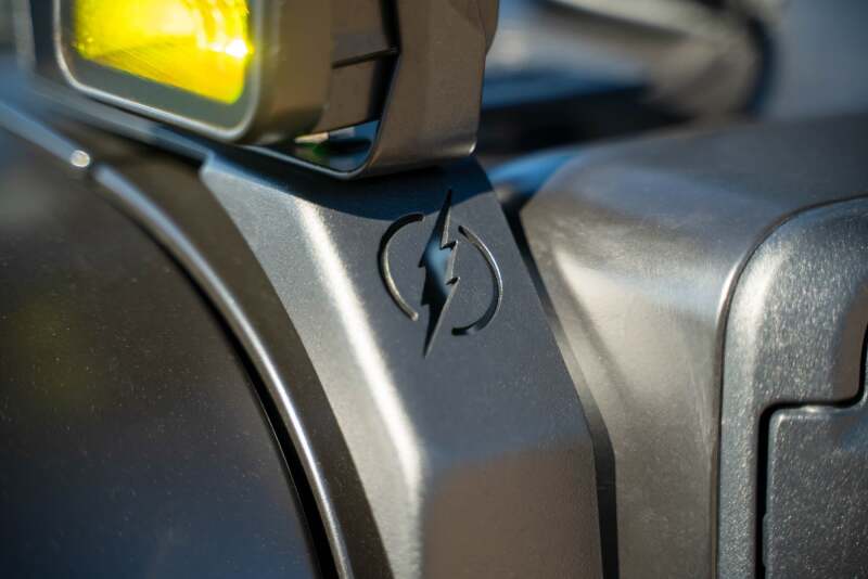 DV8 Offroad 21-23 Jeep Wrangler JL 4XE Dual Light Pod Mounts Light Mounts DV8 Offroad