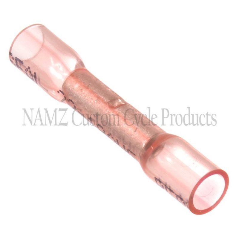 NAMZ Heat Sealable Butt Connector Terminals 22-18g (25 Pack) Wiring Connectors NAMZ