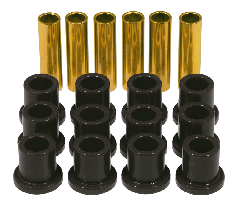 Prothane 57-72 Ford F100/F150 Rear Spring & Shackle Bushings - Black Bushing Kits Prothane