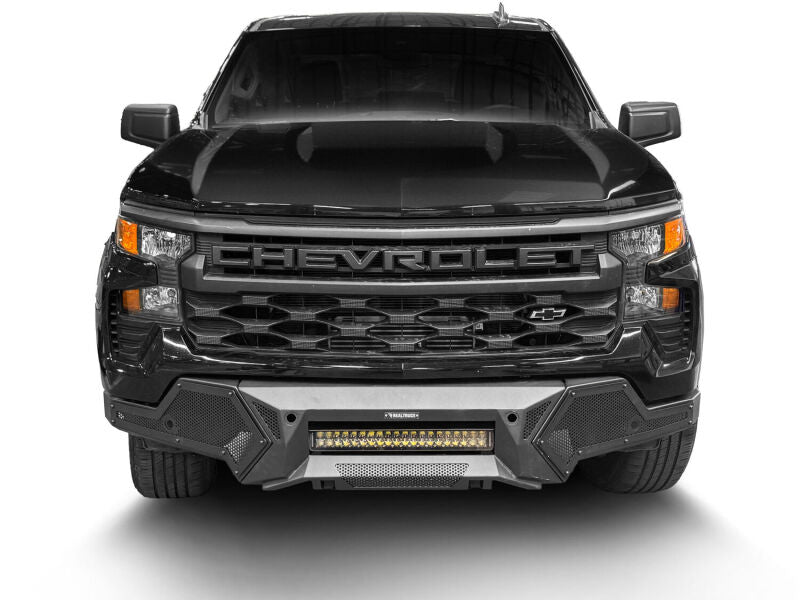 Go Rhino 22-26 GM Silverado/Sierra 1500 Element Front Bumper w/ Fixed Lightbar Mount - Tex. Blk Bumpers - Steel Go Rhino