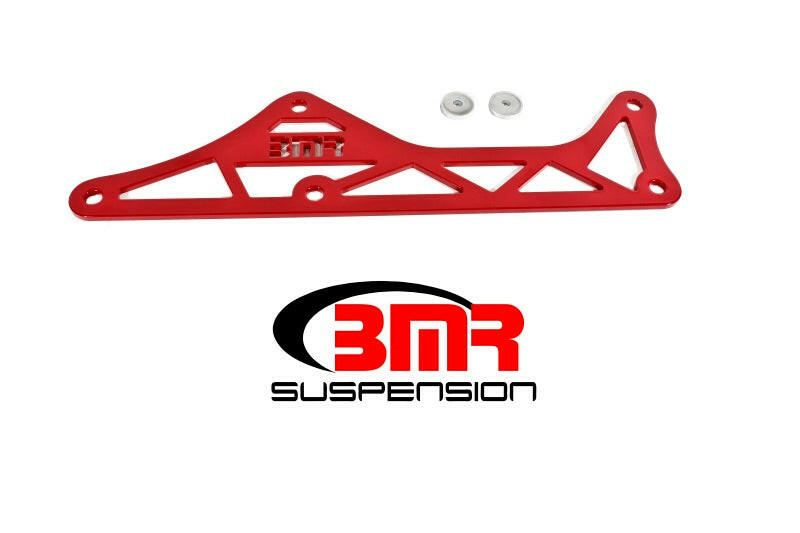 BMR 16-17 6th Gen Camaro Aluminum Driveshaft Tunnel Brace - Red Chassis Bracing BMR Suspension