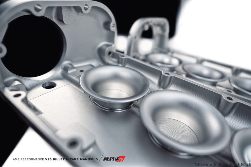 AMS Performance V10 Audi R8 / Lamborghini Huracan / Performante Billet Intake Manifold - CLR Anodize Intake Manifolds AMS