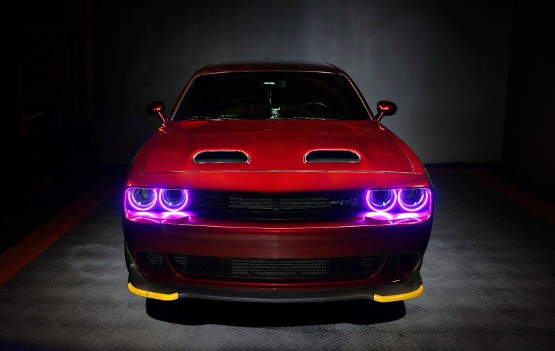 Oracle 15-21 Dodge Challenger Dynamic Surface Mount Headlight Halo Kit - - Dynamic Fog Lights ORACLE Lighting