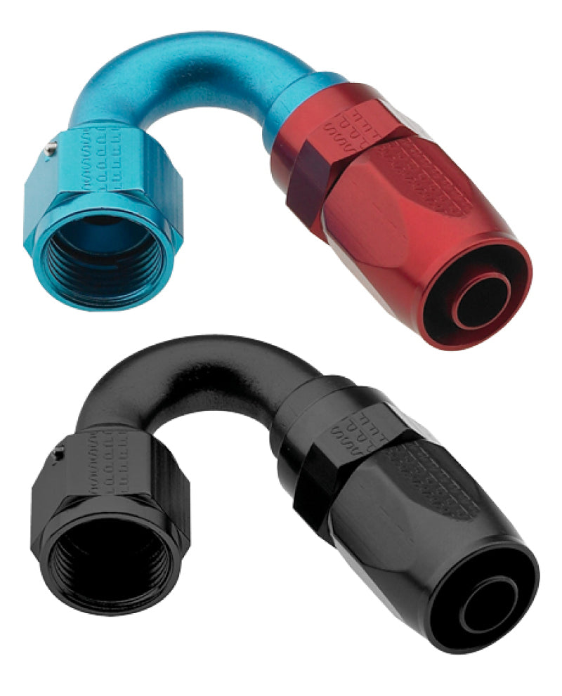 Fragola -10AN x 150 Degree Pro-Flow Hose End - Blue/Red Fittings Fragola