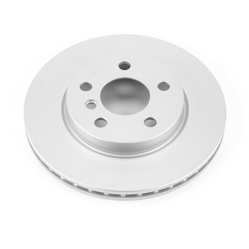 Power Stop 14-19 Mini Cooper Front Evolution High Carbon Geomet Coated Rotor Brake Rotors - OE - Cryo PowerStop