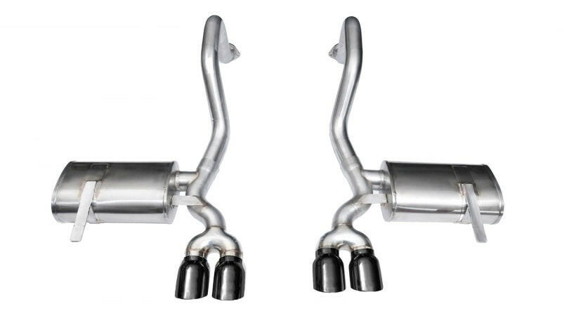 Corsa 1997-2004 Chevrolet Corvette C5 Z06 5.7L V8 Xtreme Axle-Back Exhaust w/ Black Tips Axle Back CORSA Performance