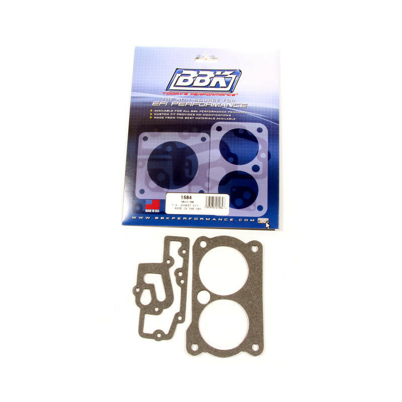 BBK 85-97 GM 305350 LT1 Twin 58mm Throttle Body Gasket Kit Air Intake Components BBK