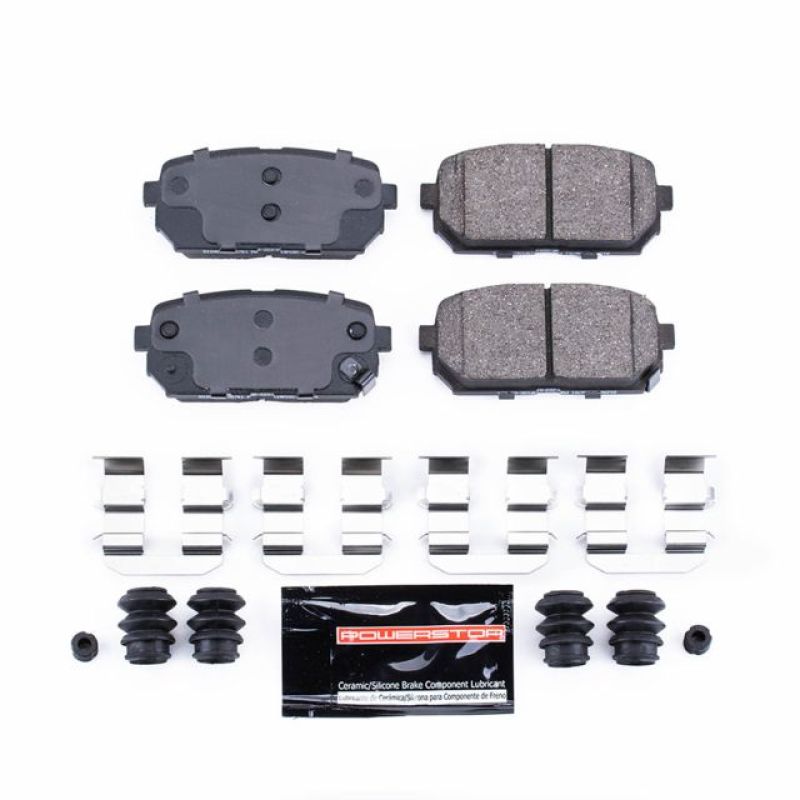 Power Stop 07-12 Kia Rondo Rear Z23 Evolution Sport Brake Pads w/Hardware Brake Pads - Performance PowerStop