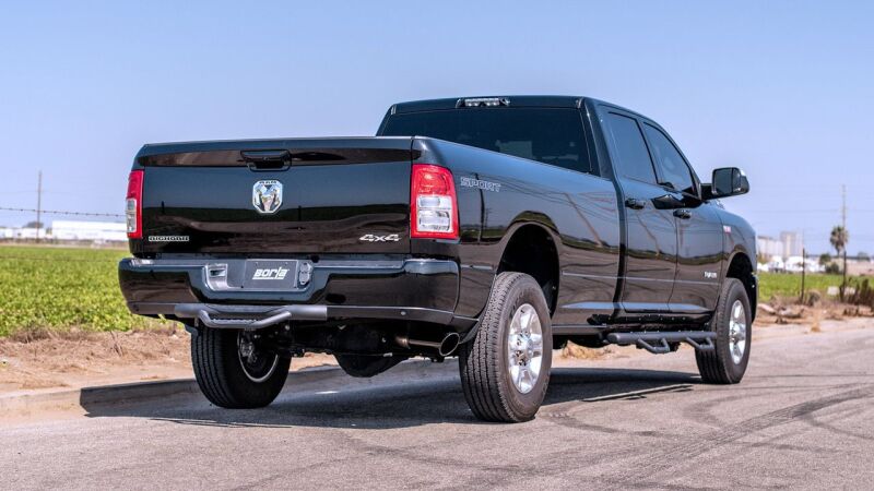 Borla 19-22 RAM 2500 6.4L V8 AT 2/4WD S-TYPE Cat Back Black Chrome Tips Catback Borla