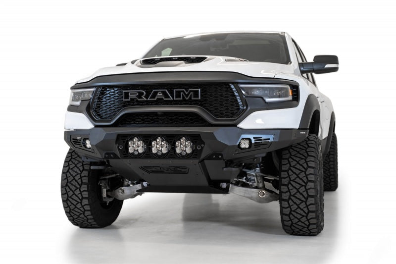 Addictive Desert Designs 2021 Dodge RAM 1500 TRX Bomber Front Bumper (Baja) Bumpers - Steel Addictive Desert Designs