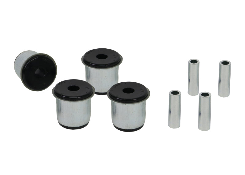 Whiteline Plus 84-01 Jeep Cherokee/93-98 Gr Cherokee/97-06 Wrangler TJ Fr Trailing Arm-Upper Bushing Bushing Kits Whiteline