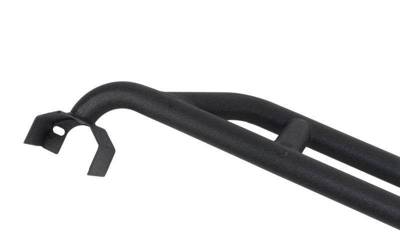 Fishbone Offroad 07-18 Jeep JK 2 Door Wrangler JK Steel Rock Sliders - Blk Textured Powdercoat Steps Fishbone Offroad