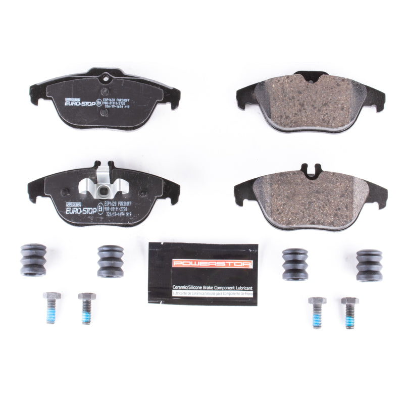 Power Stop 10-15 Mercedes-Benz GLK350 Euro-Stop ECE-R90 Rear Brake Pads Brake Pads - OE PowerStop