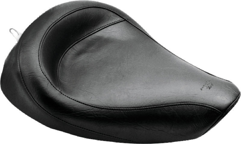 Mustang 91-05 Harley Dyna Standard Touring Solo Seat - Black Solo Motorcycle Seats Mustang Motorcycle
