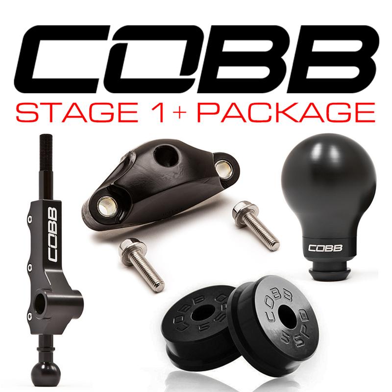 Cobb Subaru 08+ WRX / 05-09 LGT/OBXT / 06-08 FXT 5MT Stage 1+ Drivetrain Package Shifters COBB