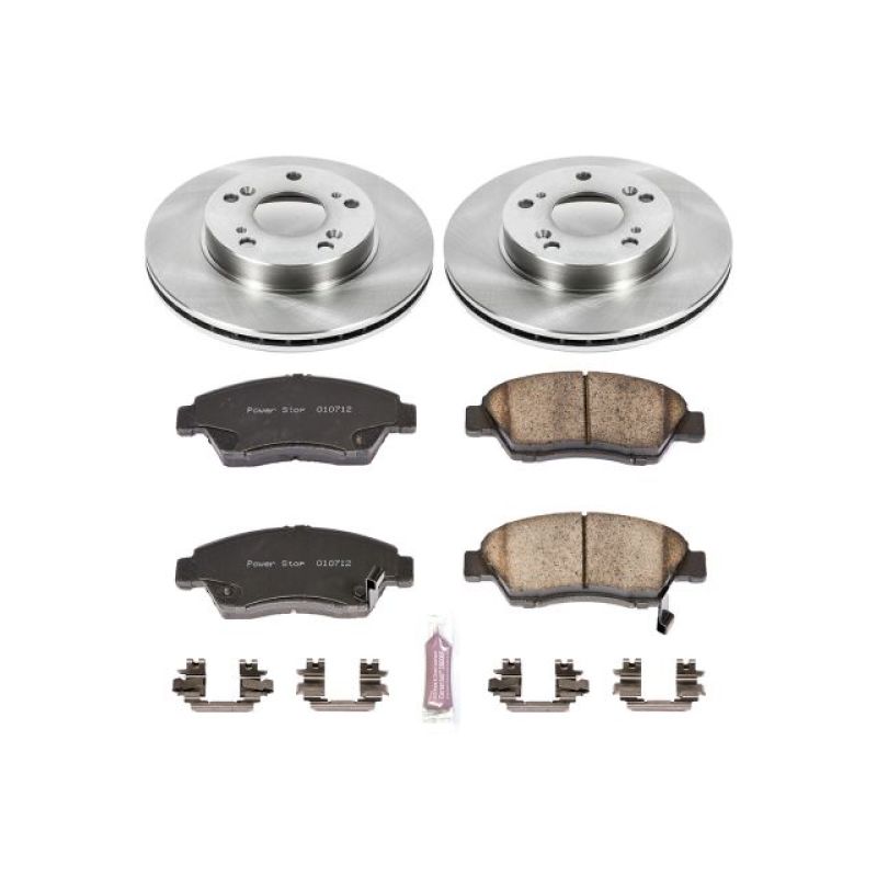 Power Stop 02-06 Acura RSX Front Autospecialty Brake Kit Brake Kits - OE PowerStop