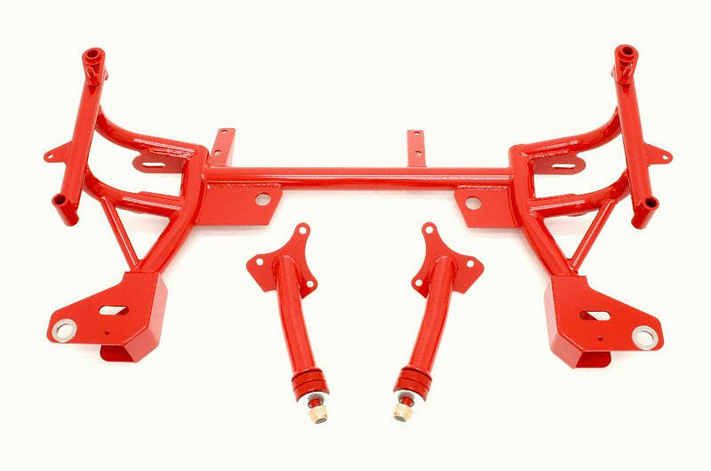 BMR 93-02 F-Body K-Member w/ Turbo SBC/BBC Motor Mounts and Pinto Mounts - Red Crossmembers BMR Suspension