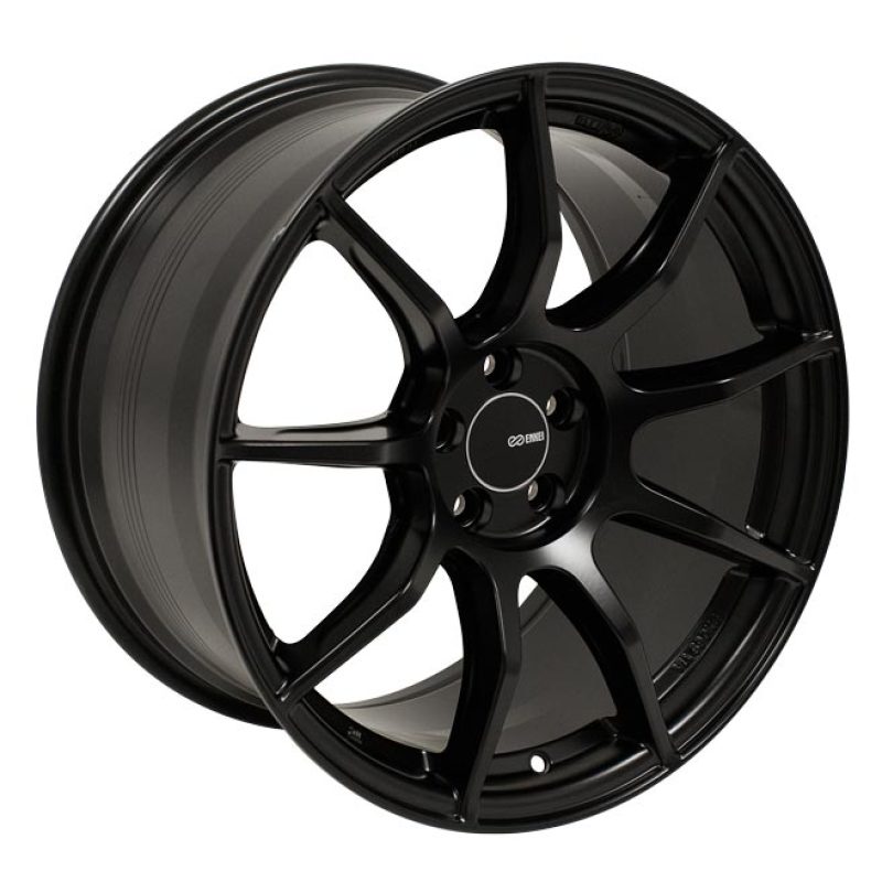 Enkei TS9 18x8 5x114.3 50mm offset 72.6mm Bore Black Wheels - Cast Enkei