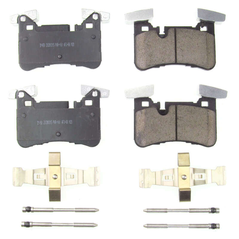 Power Stop 2012 Mercedes-Benz C63 AMG Rear Z17 Evolution Ceramic Brake Pads w/Hardware Brake Pads - OE PowerStop