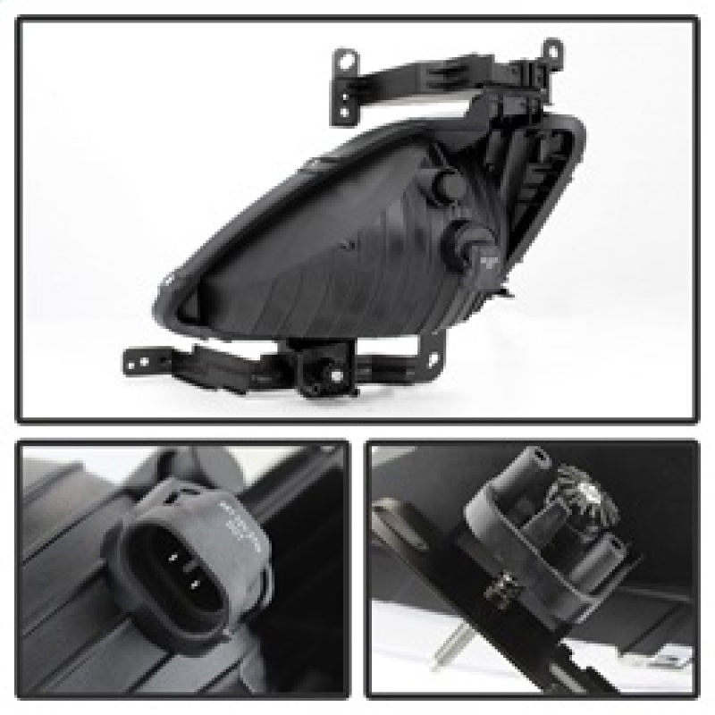Spyder Hyundai Elantra 2011-2013 OE Style Fog Lights W/Switch Clear FL-HYE2011-C Fog Lights SPYDER